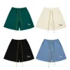 Designer Short Fashion Casual Clothing Beach shorts Rhude Embroidered Drawstring Shorts High Street Fashion Br Loose Casual Summer Couple Sports Beach Capris