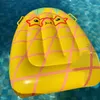 Life Vest Buoy Kids Cute Cartoon Fruits Inflatable Surfboard Buoy Kickboard Kids Safety Sea Pool Surfing Board Water Toys J0424