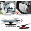 Blind Spot Mirrors auto verstelbare groothoek HD glas frameloze convexe achteruitkijkspiegel