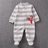 Rompers Top Quality Baby Clothing Brands Оригинальные детские роферники рожденные полярные флисовые ткани для девочек для мальчиков. Детская одежда для сна 230425