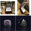 Bagues de cluster Hall of Fame Baseball Wayne Oretzky 1978 1999 99 Bague de championnat des champions de l'équipe de football avec coffret en bois Souvenir Dh38K