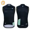 Cykelskjortor toppar Raudax Winter Thermal Fleece Cycling Vest ärmlös Cykeltröja Bicycle Warm Vest Outdoor Sport Mtb Warm Bike Jacketkläder 231124