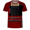 T-shirt da uomo 2023 Summer Mens 3d Tshirt Stampato Guitar Fashion Camicia a maniche corte T-shirt a maniche giornaliere