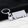 Metal Car Keychains Truck Keychain Pendant Decoration Key Chains Men's Key Ring