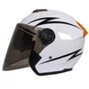 خوذات الدراجات النارية خوذة خوذة خوذة عتيقة Capacete Motocicleta Casco Patinete Electrico Electrico Pinlock Casque Moto Modulable