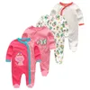 Rompertjes Baby Boy Romper geboren Jumpsuit Lange Mouw Katoenen Pyjama Meisjes Rompertjes Roupa De Bebes Babykleding 230425