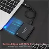 Sabit Sürücüler M.2 SSD 500GB 1 TB Flash Sürücü Harici TypeC Yüksek Hızlı USB3.1 2TB 4TB 8TB Depolama Taşınabilir HD Diski 221105 DR DHTJR