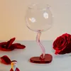 Wine Glasses Love Cup Wedding Gift Valentine's Day Order High Design Sense Cute Home Glass