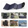 80W solpanel USB -plattan flexibel fällbar reselefladdare Portable Solar System Kit utomhus Kraftförsörjning Vattentät