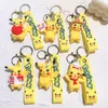 Fashion Kawaii six styles Character Jewelry KeyChains Backpack Car Fashion Key Ring Accessories kids gift