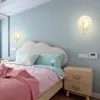 Lâmpadas de parede Lâmpada de leitura espelho LED moderno para luzes do quarto Decoração de casa rústica Antler SCENCE