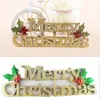 Decorações de Natal Merry Tree Holding Ornaments