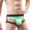 Mode Sexy sous-vêtements String Jockstrap hommes Lingerie G String pochette Gay caleçon homme Cueca HT