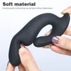 Vibratoren Männliche Prostata-Massage Fern-Analvibrator 10 Geschwindigkeiten Verzögerung Ejakulationsring Hoden Stimulieren Anus Plug Hintern Sexspielzeug für Erwachsene 18 231124