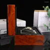 Cajas para relojes Personalizar logotipo personalizado Marca superior de lujo Caja de regalo automática Reloj de pulsera Exhibición Organizador de almacenamiento de joyas Caja de madera