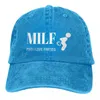 Berretti Lavati Berretto da baseball da uomo Uomo I Love Farting Trucker Snapback Caps Cappello da papà MILF Abbreviazione Cultura Cappelli da golf