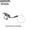 Gruppi bici SR SUNTOUR EPIXON MTB Mountain Forcella anteriore 2627529 pollici Corsa 100mm Smorzamento aria Controllo remoto sospensione Parti di biciclette 230425