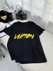 2023SS Mann High Street T-Shirt Baumwolle Kurzarm Mode Männer und Frauen kurze T-Shirt Paar Modelle Männer und Frauen Baumwolle Crewneck Kurzarm k98 gedruckt