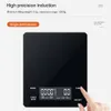 Hushållsskalor 3 kg Intelligent kaffeskala med timer HD Display Electronic Hand Brewing Coffee Scale Hushåll Matskala Kök Tillbehör 230426