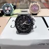 Biyokeramik Planet Moon Erkekler İzle Tam Fonksiyon Mekanik Zaman İzle Missury 42mm Naylon Lüks Saat Sınırlı Edition Master Watch