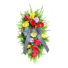 Fiori decorativi Ghirlanda di fiori floreali a goccia a goccia Ghirlanda di fiori per decorare la casa Ghirlanda artificiale