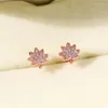 Boucles d'oreilles Huitan Petite Feuille Fraîche En Forme Pour Les Femmes Accessoires Exquis Discret Étudiants Cadeau Déclaration Bijoux