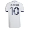 2023 La Galaxy Chicharito Mens Jerseys 22 23 D. Costa Araujo Cabral Joveljic Home White Football Shirt de manga corta