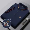 2023 Nya HOTSALES MEN POLO SHIRTS Luxury Italy Designer Herrkläder Kort ärmmode Fashion Casual Mens Summer T Shirt Mens Polos Size M-4XL