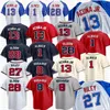 2023 Custom City Connect Jersey 13 Ronald Acuna Jr. 27 Austin Riley Matt Olson Harris II 스펜서 스트라이더 Ozzie Albies Jones Eddie Rosario Max Fried Baseball Jerseys