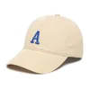 Cappello da sole firmato Uomo Donna Soft Top Lettera Cappello con etichetta grande Berretto curvo Cappellino da baseball regolabile da donna da uomo stesso stile