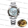 ST9メンズウォッチ新しいバージョン自動メカニカル3836ムーブメント透明な背面防水セラミックステンレス鋼高照明雄の腕時計