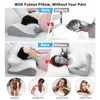 Pillow Fuloon Contour Memory Foam Cervical Pillow Ergonomic Orthopedic Neck Pain Pillow for Side Back Stomach Sleeper Remedial Pillows 231124