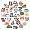 Charms Hund und Katze Schuhdekoration Verschiedene niedliche Charms für Kinder Adts Haustierliebhaber PVC-Zubehör Clog Sandalen Party Favors Geschenke Drop D Otmrn