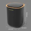 Upgrade Smart Sensor Garbage Bin Bathroom Automatic Trash Can 12L Luxury Induction Wastebasket For kitchen Toilet Cleaning Bin