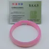 65MM gecertificeerde natuurlijke Agaat Chalcedoon roze sieraden armband