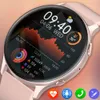 Nuovo temperatura corporea Smart Orologio Donna uomini HD 360*360 Screen Risposta Chiamata Chiamata Smartwatch per Samsung Watch for Women +Box