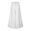 Men's Pants 2023 Men Women Clothing Niche Original Low Waist Super Wide Leg Loose White Culottes Trousers Plus Size Costumes 27-46
