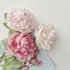 Dekorativa blommor Peony Artificial Garden Home Decor Quality Accessoires Maison Känn dig bekväm bröllop Bridal Bouquet Room Decoration