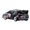 ElectricRC CAR WLTOYS K989 RC RACING DRIFT CAR 1 28 4WDドライブオフロード2.4G高速30kmh合金RCカー128ドリフトラリー車両おもちゃ231124