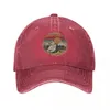 Ball Caps Casual Baseball Cap Snapback Hat Love Camping I Hate People Vintage Summer Hiking Washed Denim Casquette Hip Hop