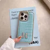 Designer Luxury Fashion Leather Alligator Solid color letter phone case for iPhone 15 14 14Pro 14Plus 13 12 Mini 11 Pro X XS Max XR luxury phone case