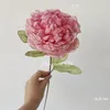 Dekorativa blommor Peony Artificial Garden Home Decor Quality Accessoires Maison Känn dig bekväm bröllop Bridal Bouquet Room Decoration