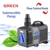 Pumpar 10W140W Aquarium Submersible Pump Amfibious Water Power Pump Cycle Fish Pond Water Pumping 3000L/H16000L/H