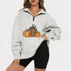 Hoodies feminino Halloween Cartoon Capuz das mulheres Moda Kawaii Sweatshirts Print Casual Sorto do inverno Manga longa feminina