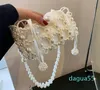 Mini Handbags Handmade Beading Clutch Purse Retro Pearl Exquisite Elegant Shiny Banquet Party Bag