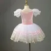 Dancewear Professionnel Ballet Tutu Rose Gisele Concours Adultes Enfant Fleur Ballet Tutu Robe Pour Filles Enfants Justaucorps Ballerine Robe 231124