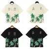 Mens T Shirt Palms مصمم للقمصان النسائية أزياء Tshirt مع رسائل ملائكة الصيف غير الرسمية قصيرة الأكمام Tee 021