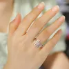 Кластерные кольца модные металлические пауки открывают регулируемые пальчивые полые животные уникальные ювелирные подарки для женщин мужчин