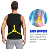 Herren Body Shaper Männer Taillenstütze Sauna Sweat Shaper Tops Thermo Slimming Gürtel Workout Waist Trainer Korsett Gym Bauch Fettverbrennung 230425