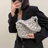 Schoudertassen top merk schoudertassen voor vrouwen hoogwaardige hand geweven crossbody tas nieuwe portemonnees en handtassen designer wolkentas schattige tasje